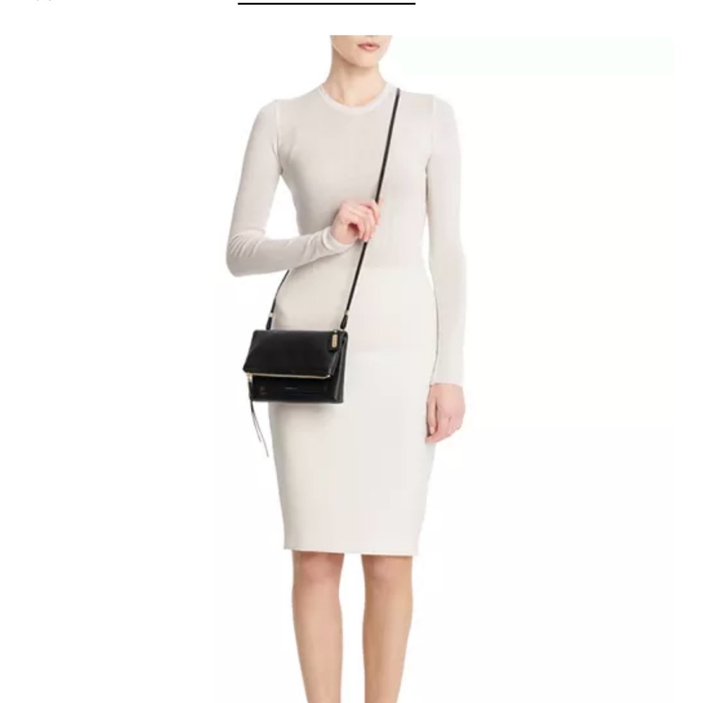 Coach Urbane Crossbody Black Pebble Leather